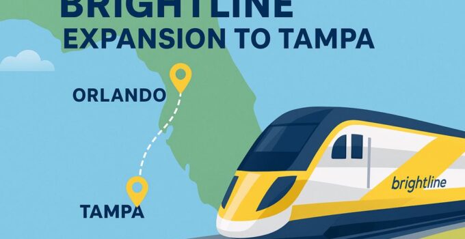 Brightline y la expansión de Orlando a Tampa