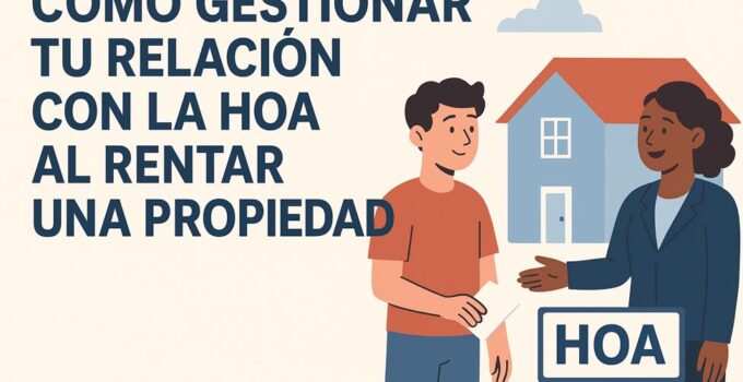 Cómo manejar tu relación con la HOA